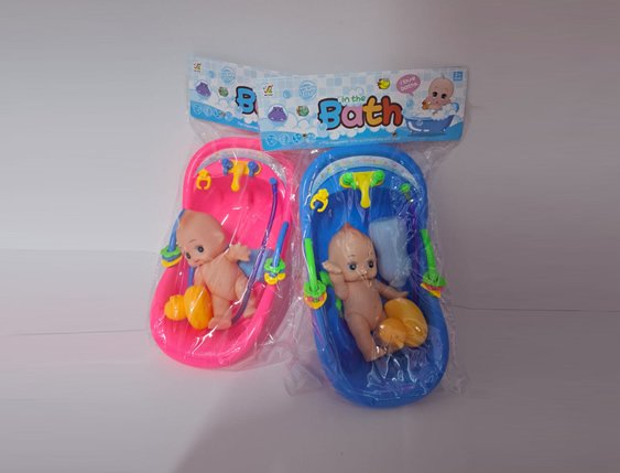 BAÑERA BEBE CON ACCESORIOS